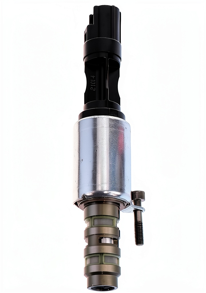 Installing Ford Metal Canister Purge Control Solenoid Universal Fit on a wooden desk