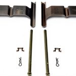 Disc Brake Hardware Kit Dorman Machined Rear Kit-0