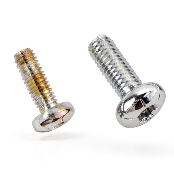 FOVPLUE Front Brake Disc Rotor Hardware Kit Chrome Steel-1