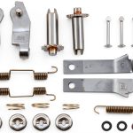 Corvette Parking Brake Hardware Kit RALBDX Polished Finish-0