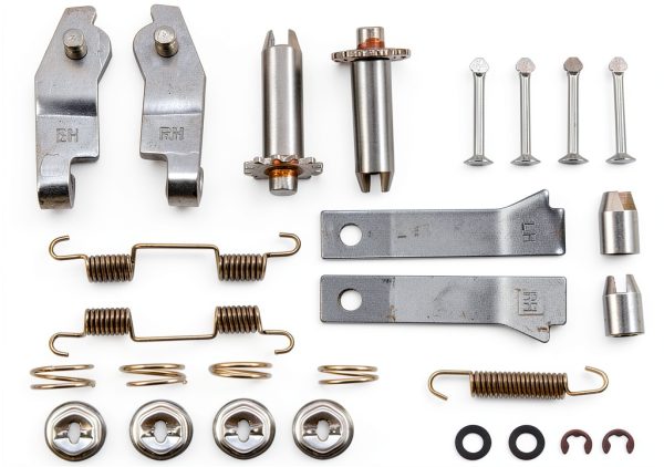 Corvette Parking Brake Hardware Kit RALBDX Polished Finish-0