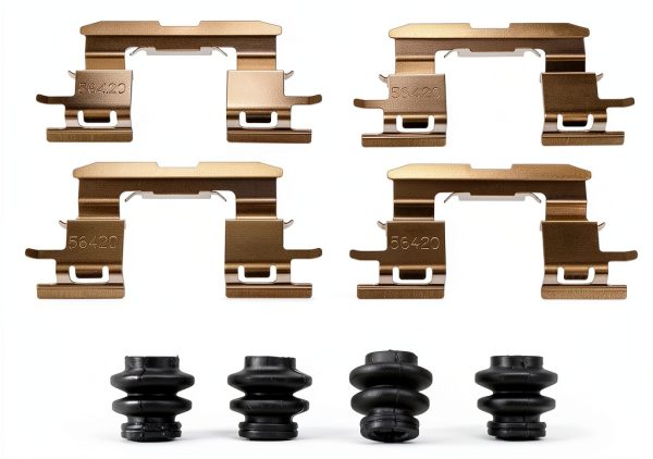Dorman Universal Rear Disc Brake Hardware Kit HW13420 Machined Steel-0