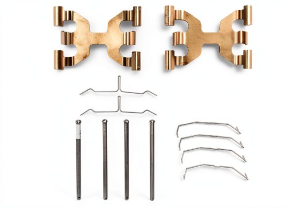 Dynamic Friction Front Disc Brake Hardware Kit Model 340-63066 Chrome-0