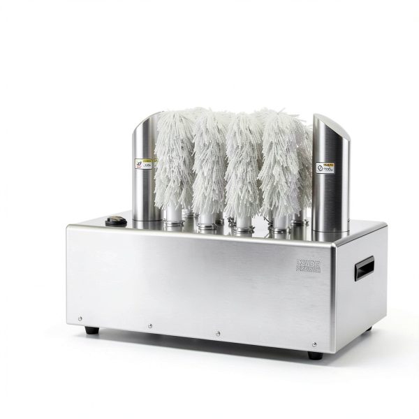 Wine Glass Polisher Machine VEVOR 8‑Brush 660 Cups/H Commercial-6