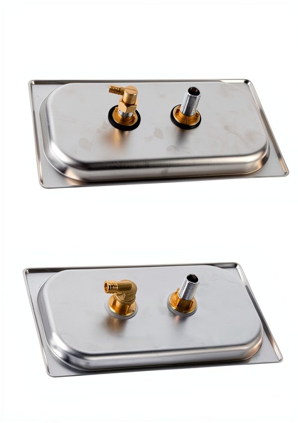 Sink Glass Rinser AUNMAS 114mm Stainless Steel Cup Washer for Bar-2