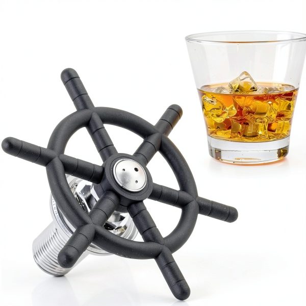 Glass Rinser Head, Stainless Steel Bar Glass Rinser Faucet Rinser for Beer Glass Coffee Cup, Automatic Cup Washer Cleaner Accessory for Bar Restaurant Pub Coffee Shop-2