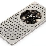 Sink Glass Rinser AUNMAS 114mm Stainless Steel Cup Washer for Bar-0