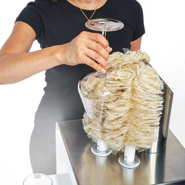 Commercial Wine Glass Polisher Existing Beauty Steel Triple Cloth-2