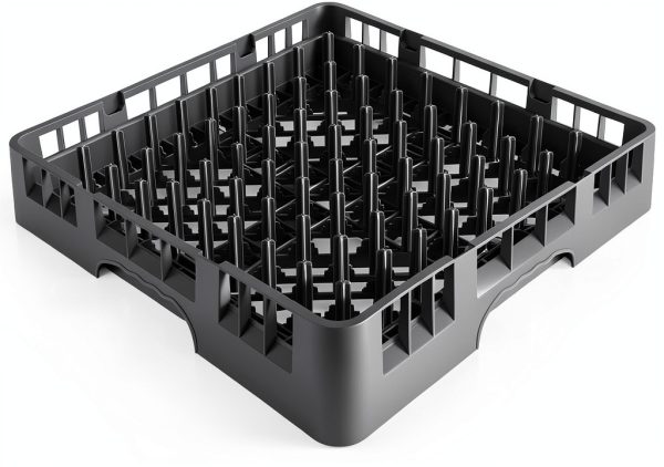 Dishwasher Tray Rack Aurelema Polypropylene Gray 19.7x19.7x3.97in-0