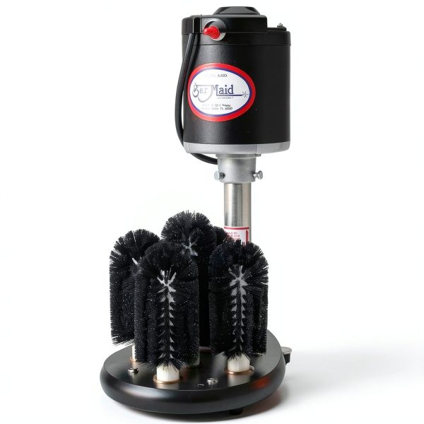 Bar Maid Upright Electric Glass Washer with 5 Brushes-0