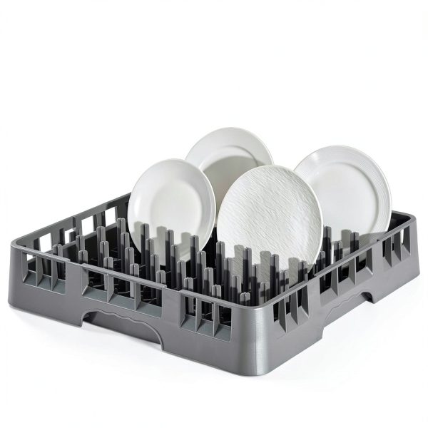 Dishwasher Tray Rack Aurelema Polypropylene Gray 19.7x19.7x3.97in-5